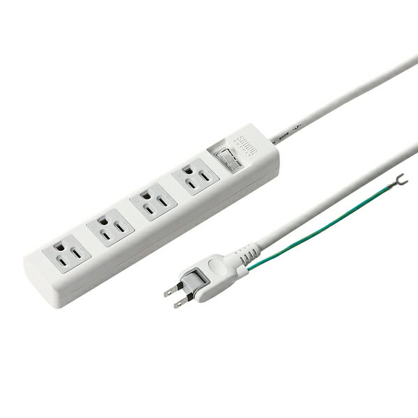 サンワサプライ 電源タップ TAP-N3450SWN (代引不可)【送料無料】