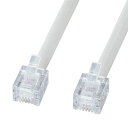 サンワサプライ エコロジー電話ケーブル(ノーマル) TEL-EN-15N2 (代引不可)【送料無料】