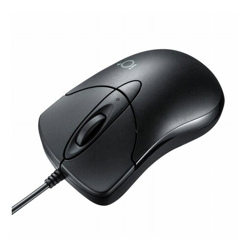 静音有線ブルーLEDマウス イオプラス ブラック MA-IPYBS301BK(代引不可) 静音有線ブルーLEDマウス イオプラス ブラック MA-IPYBS301BK(代引不可)