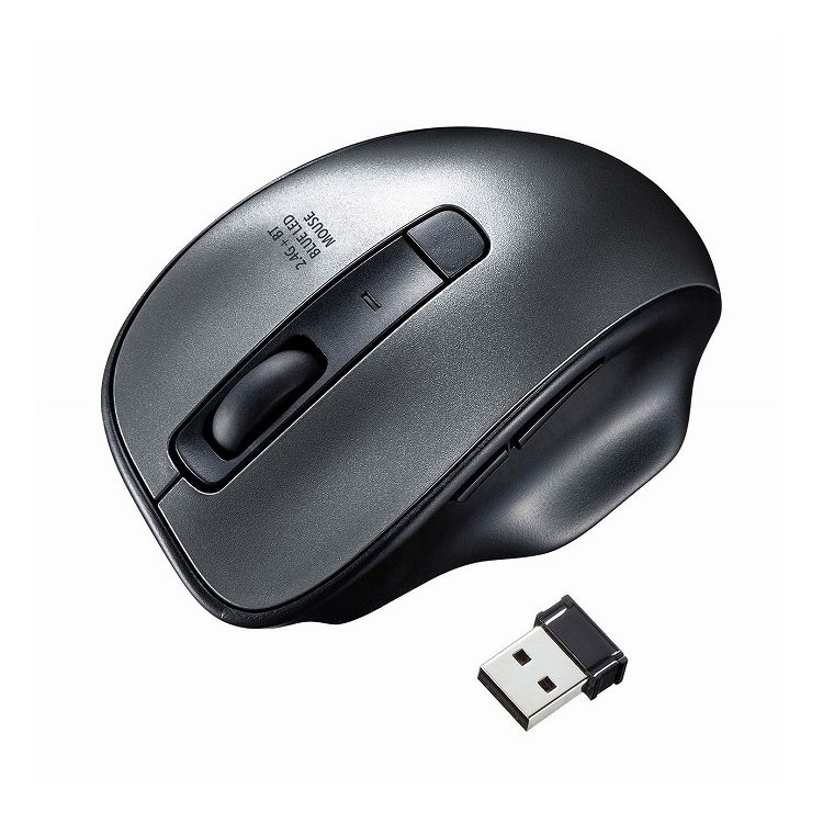 ワイヤレスブルーLEDコンボマウス MA-WBTBL135GM(代引不可)【送料無料】