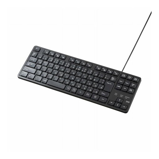 サンワサプライ 静音キーボード SKB-SL38BK(代引不可)【送料無料】 サンワサプライ 静音キーボード SKB-SL38BK(代引不可)【送料無料】