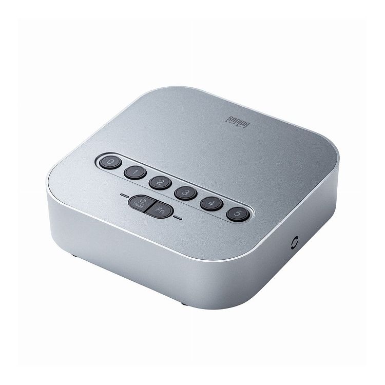 サンワサプライ 【メーカー直送】 Bluetooth 会議 スピーカーフォン スマートフォン PC パソコン USB AUX MM-BTMSP3RC(代引不可)...