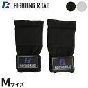 ボクシング インナー グローブ FIGHTINGROAD Mサイズ 簡単 バンテージ 装着型 格闘技 ムエタイ 保護 通気性 ブラック ホワイト(代引不可)【送...