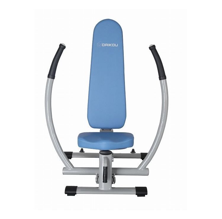 DK-672 ダイコー チェストプレス/ロウ 油圧GYMマシン 準業務用 トレーニング フィットネス 大胸筋 胸板 三角筋 上腕三頭筋 12段階負荷 トレーニングマシン ローイング ロウイング 健康器具 DAIKOU(代引不可)【送料無料】