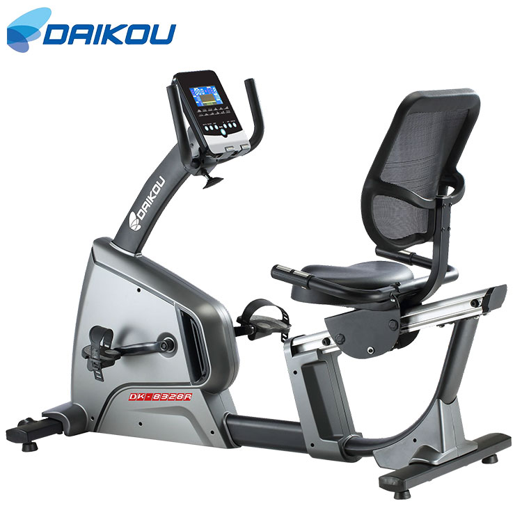 DK-8328R リカンベントバイク フィットネスバイク 電動マグネット式負荷 家庭 トレーニングマシーン ク..