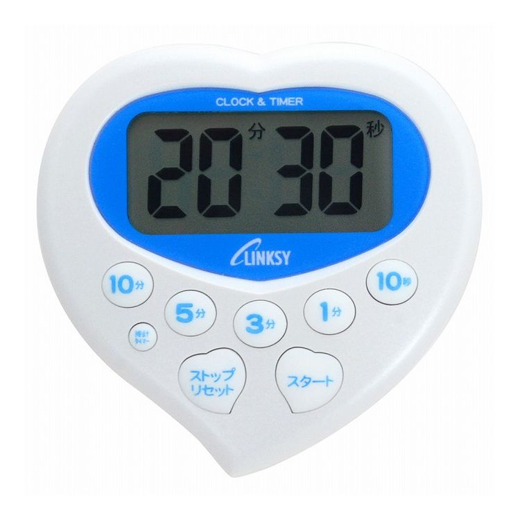 リンクシー LYNKSY ジョイフルタイマー LT801WM ホワイト×ブルー