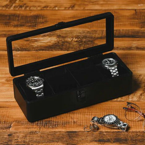 エスプリマ プレミアム タイムボックス 4本用 ブラック SE54025BK【送料無料】