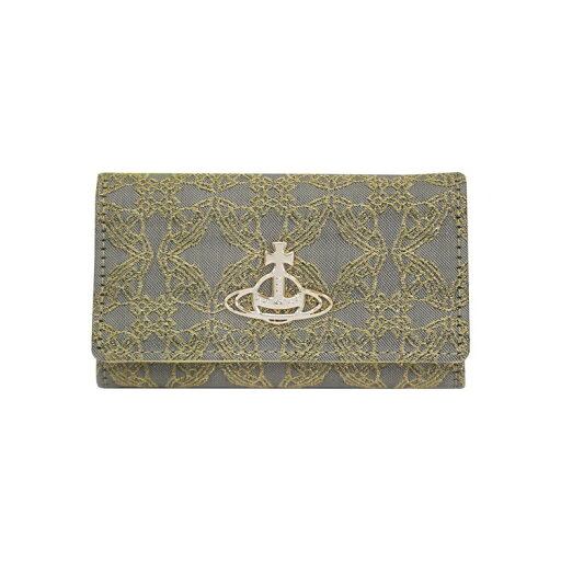 ヴィヴィアンウエストウッド 財布 Vivienne Westwood RE-JACQUARD ORBORAMA 51020001-W00I2 キーケース R401 GOLD/GREY(代引不可)【送料無料】 ヴィヴィアンウエストウッド 財布 Vivienne Westwood RE-JACQUARD ORBORAMA 51020001-W00I2 キーケース R401 GOLD/GREY(代引不可)【送料無料】