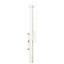 ナスタ KS-DA556ASPN-W アーム付上下移動式ポール【0232-06324】【送料無料】