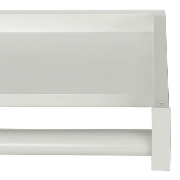 森田アルミ工業 室内用 多目的シェルフ Wally W740 ミルクホワイト【0744-00022】【送料無料】