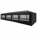 vidaXL パーティーテント 3x12m アントラシートホーム&ガーデン 芝&ガーデン アウトドアリビング アウトドアストラクチャー キャノピー・ガゼボ(代引不可)(4)