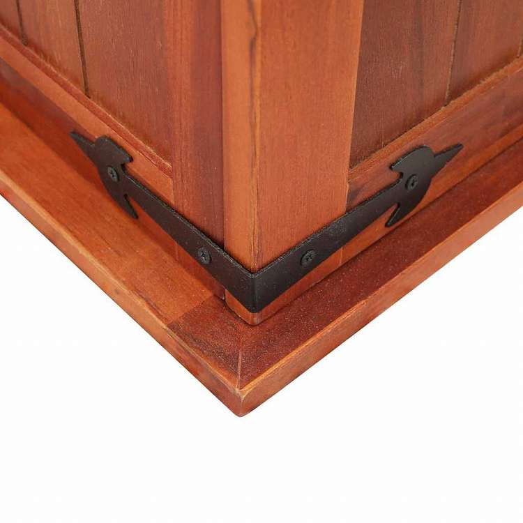 vidaXL 収納チェスト 90x45x40cm アカシア無垢材家具 キャビネット&収納 収納チェスト(代引不可)【送料無料】