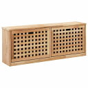 vidaXL シューズ収納ベンチ 94x20x38cm ウォールナット無垢材ホーム&ガーデン 家事用品 収納&オーガナイザー 衣類・ワードローブ収納 シューズラック・整理収納(代引不可)
