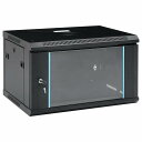 vidaXL 6U壁かけネットワークキャビネット 19インチ IP20 600x450x375 mm電子機器 電化機器用アクセサリ パソコンコンポーネント ストレージデバイス ネットワーク収納システム(代引不可)