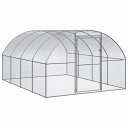 vidaXL 屋外鶏小屋 3x4x2 m 亜鉛メッキ鋼製動物&ペット用品 ペット用品 小動物用品 小動物 飼育・ケージ(代引不可)(4)