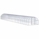 vidaXL 屋外鶏小屋 3x20x2 m 亜鉛メッキ鋼製Animals & Pet Supplies ペット用品 小動物用品 小動物 飼育・ケージ(代引不可)