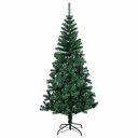 vidaXL 人工クリスマスツリー イリデッセントカラーの枝先 グリーン 120 cm PVC製ホーム&ガーデン デコレーション シーズン&ホリデーデコレーショ...