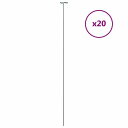 vidaXL 園芸支柱 20点 グリーン 91cm スチール製ホーム&ガーデン 芝&ガーデン ガーデニング 植物用ケージ・支柱(代引不可)