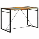 vidaXL バーテーブル 175x90x110 cm 無垢の再生材家具 テーブル キッチン・ダイニングルームテーブル(代引不可)