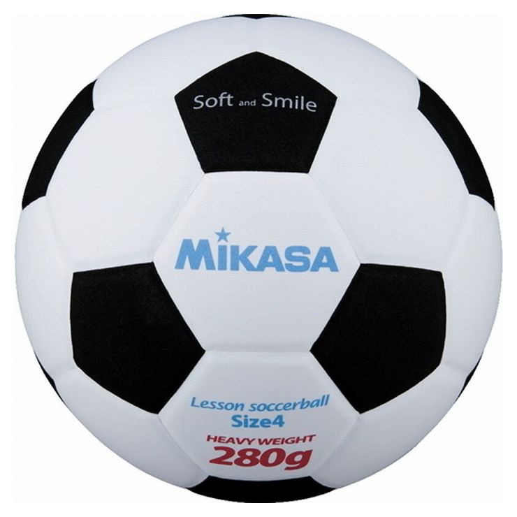 ミカサ(MIKASA) スマイルサッカーボール 4号球 ホワイト×ブラック SF428WBK【送料無料】