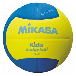 ミカサ(MIKASA) ドッジボール スマイルドッジボール2号 イエロー×ブルー SD20YBL