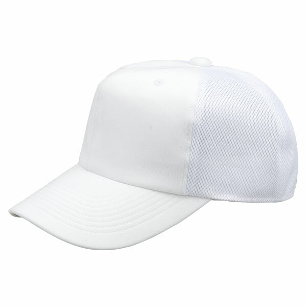 ZETT ニット後メッシュキャップ（六方） BH161A ホワイト 1100 サイズ O (60〜62cm)【送料無料】