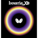 バタフライ(Butterfly) 表ラバー IMPARTIAL XB(インパーシャルXB) 00410 【カラー】ブラック 【サイズ】A【送料無料】