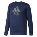 adidas(アディダス) M ESSENTIALS ライトクルーネックスウェット (裏毛) DJP50 【カラー】カレッジネイビー 【サイズ】J/S