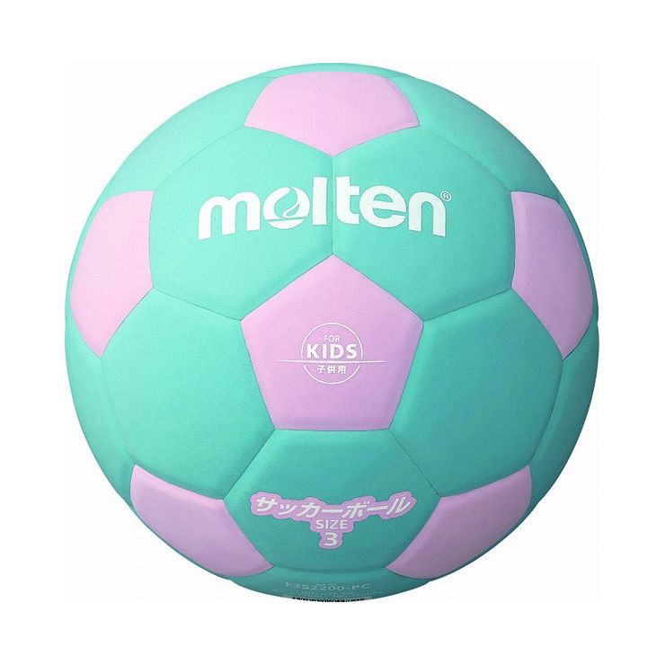 モルテン(Molten) molten モルテン サッカーボール3号球 サッカー2200 軽量3号 ピンク×シアン(代引不可)バーゲン サッカー 用品 セール