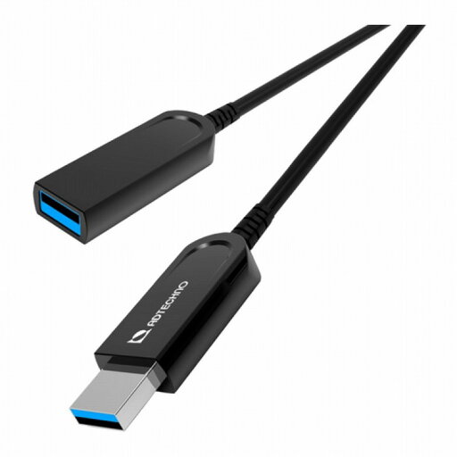 エーディテクノ 5Gbps 専用 光ファイバ USB ケーブル 20m AUN-1F1-020(代引不可)【送料無料】 エーディテクノ 5Gbps 専用 光ファイバ USB ケーブル 20m AUN-1F1-020(代引不可)【送料無料】