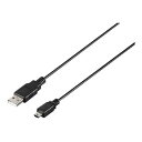 BUFFALO USB2.0 A to miniBケーブル1.0mブラック BU2AMN10BK(代引不可)(2)