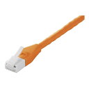BUFFALO ツメの折れないcat5eLANケーブル 1m オレンジ BL5ETN10OR(代引不可)(2)
