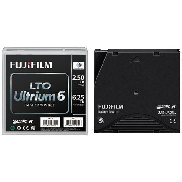 富士フイルム (LTOテープ)LTO Ultrium6カートリッジテープ(2.5/6.25TB) LTO FB UL-6 2.5T J(代引不可)【送料無料】
