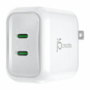 j5 create 40W GaN USB-C 2-Port Mini Charger JUP2540W(代引不可)【送料無料】(2)