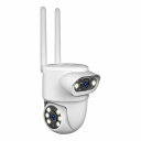 カシムラ スマートカメラ 2眼/防水/首振/照明 KJ-207(代引不可)【送料無料】