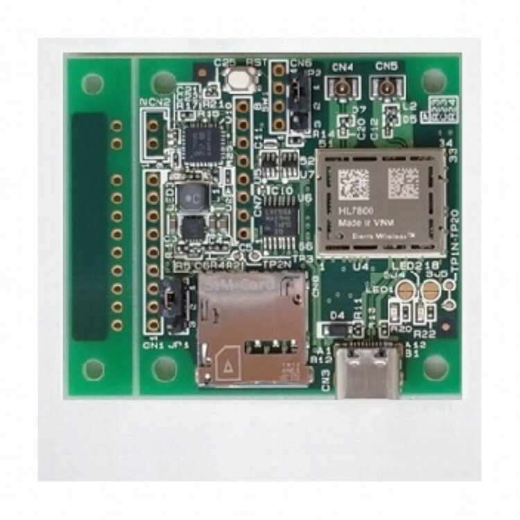 ラインアイ LTE-M無線モジュールHL7800-M組込み評価ボード EB-SL78M1(代引不可)【送料無料】