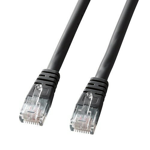 サンワサプライ エンハンスドカテゴリ5単線LANケーブル 10m ブラック KB-T5T-10BKN(代引不可)【送料無料】 サンワサプライ エンハンスドカテゴリ5単線LANケーブル 10m ブラック KB-T5T-10BKN(代引不可)【送料無料】
