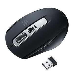 サンワサプライ ワイヤレスブルーLEDマウス ブラック MA-WBL161BK(代引不可)【送料無料】 サンワサプライ ワイヤレスブルーLEDマウス ブラック MA-WBL161BK(代引不可)【送料無料】