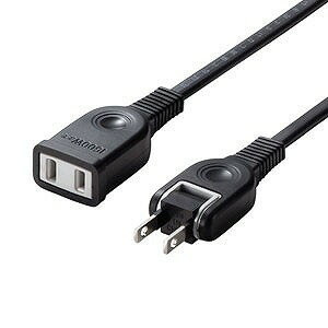 サンワサプライ 電源延長コード ブラック 10m TAP-EX2110BK(代引不可)【送料無料】 サンワサプライ 電源延長コード ブラック 10m TAP-EX2110BK(代引不可)【送料無料】