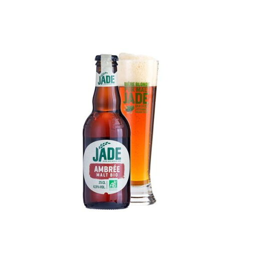 ジェード・オーガニック アンバー 瓶 250ml×24本入り【ケース売り】 ビール フランス【送料無料】 ジェード・オーガニック アンバー 瓶 250ml×24本入り【ケース売り】 ビール フランス【送料無料】