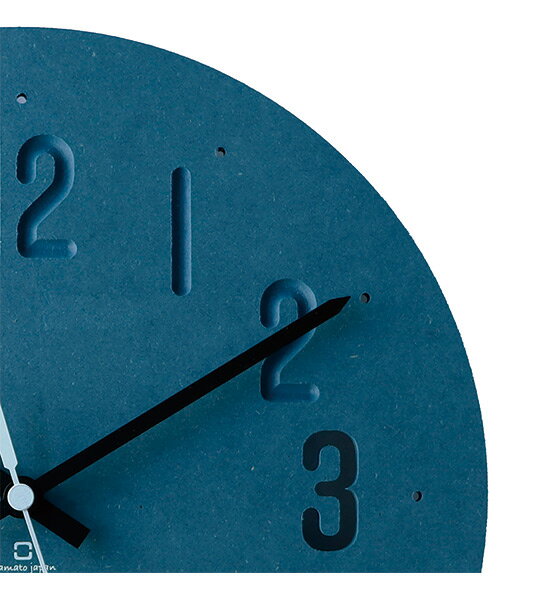 時計 壁掛け 掛け時計 マット調 MAT CLOCK 木製 日本製 おしゃれ インテリア モダン シンプル 北欧 国産 ヤマトジャパン yamatojapan【送料無料】 [3]