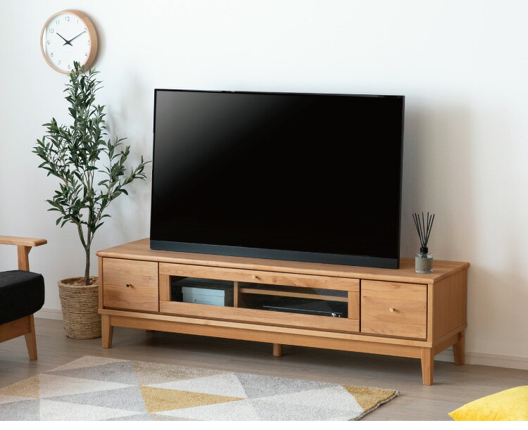 一生紀 テレビ台 幅150 FORTO 完成品 フォルト アルダー無垢材 テレビボード ローボード TV台 TVボード オイル仕上げ 脚付き 収納 天然木 無垢 北欧 ISSEIKI おしゃれ(代引不可)【送料無料】