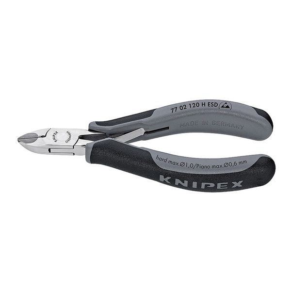 KNIPEX(クニペックス) 7702-120HESD 超硬刃エレクトロニクスニッパー【送料無料】(...