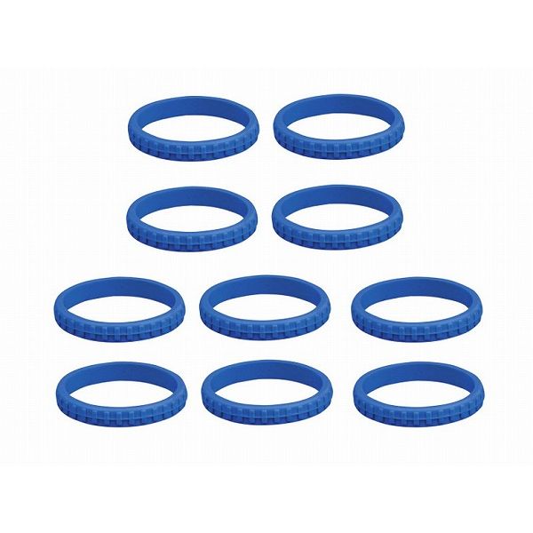 【商品詳細】●カラー：青●入組内容：No.8ゴムリング×10個【代引きについて】こちらの商品は、代引きでの出荷は受け付けておりません。【送料について】北海道、沖縄、離島は送料を頂きます。【配送について】お届け日時指定不可の商品となります。あらかじめご了承ください。