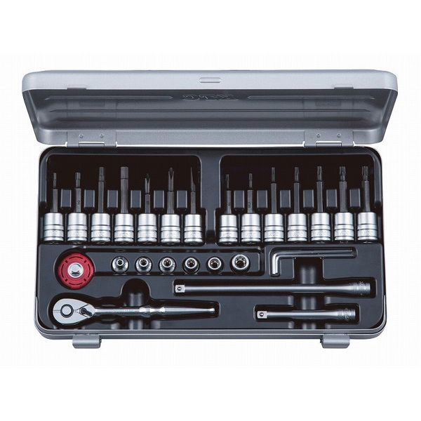 KTC 京都機械工具 TBT226TH 6.3SQ T型トルクスビットソケットレンチセット(代引不可)【送料無料】
