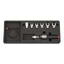 KTC 京都機械工具 8点組 デジラチェヘッド交換式 Type rechargeable 充電式 クローフット交換ヘッドセット トルク範囲17-85Nm TGE...