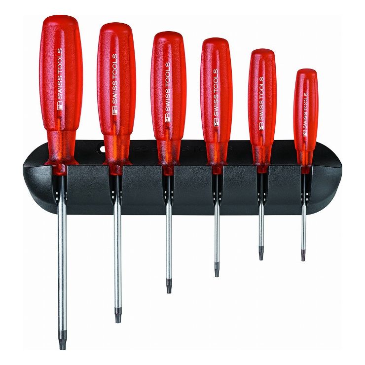 Driver - PB SWISS TOOLS ピービ—スイスツールズ マルチクラフト 6本組 ヘクスローブドライバーセット ホルダー付 6440(代引不可)【送料無料】