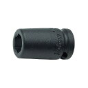 KOKEN コーケン 12400M-13 1/4"インパクト6角ソケット 13mm(代引不可)