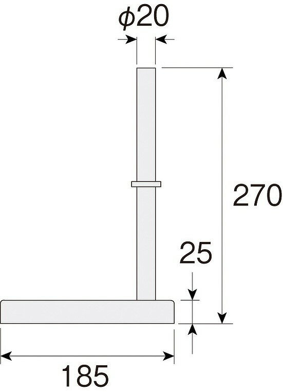 リコメン堂ホームライフ館のHOZAN ホーザン 標準ベース ベース寸法:幅145mm×奥行き185mm L-521(代引不可)【送料無料】｜アングル2