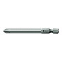 WERA ベラ プラスネジ用 ドライバービット 差込6.35mm 刃先サイズ+1 全長70mm 059755(代引不可)